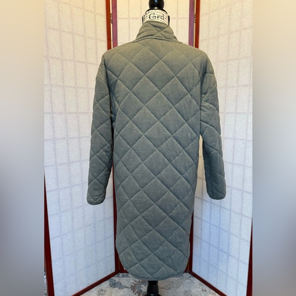 Quilted Long Jacket - EUC - Size XS - Picture 5 of 8